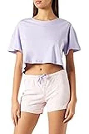 Freegun AF.fggan.psh.MZ Juego de Pijama, Lila/Rosa, S para Mujer
