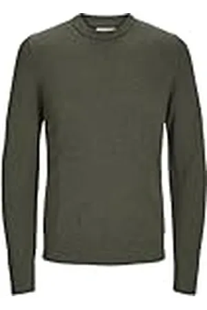 JACK & JONES Jprcclambswool Knit Crew Neck Sn Jersey de Punto, , L para Hombre