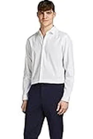 JACK & JONES Jprblacardiff Noos-Camiseta (Talla L/S) Manga Larga, , S para Hombre