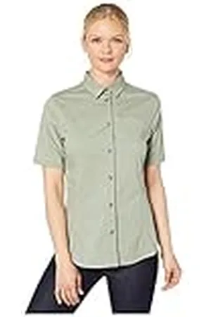 Fjällräven High Coast Stretch Shirt SS W Camiseta Manga Corta con Bolsillo en el Pecho, Mujer, , L