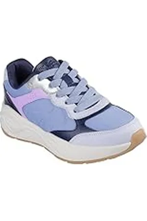 Skechers Nova Jogger, Zapatillas Niñas, Blue, 3 UK
