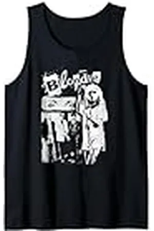 Blond Amsterdam Punk Zine Collage Vintage Band Camiseta sin Mangas