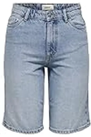 ONLY Shorts de Mujer con Cinco Bolsillos y Cremallera, Color: , Talla:M