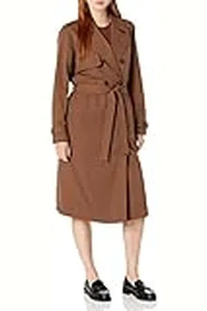 THE DROP Gabardina Noa para Mujer, , L