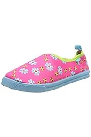 Playshoes Zapatillas de Playa con protección UV Flor, Zapatos de Agua Niñas, Multicolore, 24/25 EU