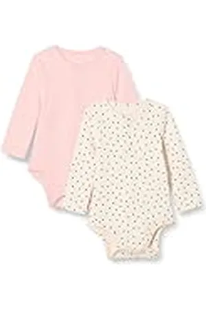 Amazon Bodis tunecinos de manga larga Unisex Bebés, Pack de 2, , 0 meses