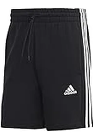 adidas Hombre Essentials French Terry 3-Stripes Shorts, , XXL