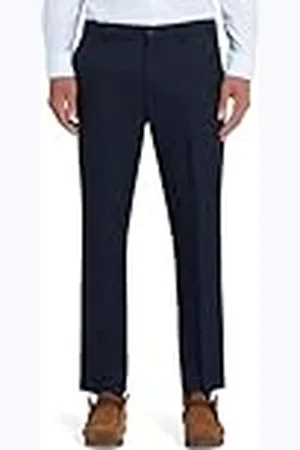 Farah Classic Roachman Pantalones, Azul (Marino), 46W x 31L para Hombre