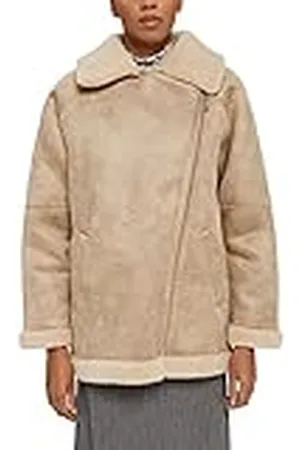 ESPRIT 101ee1g311 Chaqueta, 285/arena, M para Mujer