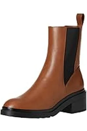 Amazon Bota Chelsea con Suela Gruesa Mujer, , 36 EU Ancho