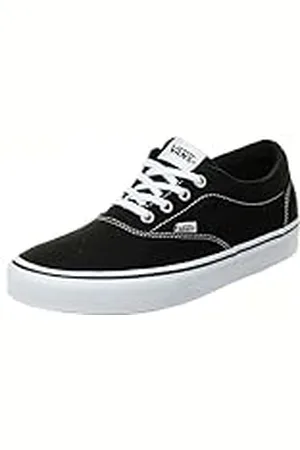 Vans Doheny, Zapatillas, Mujer, (Canvas) Black/White, 38 EU