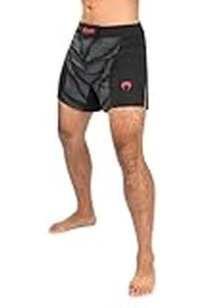Venum Pantalones Cortos de MMA Phantom, Hombre, Negro/Rojo, 50
