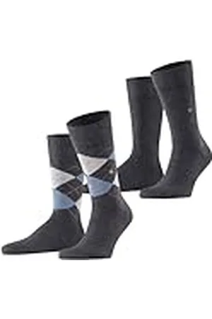Burlington Everyday Mix Multipack M So algodón estampados 2 pares, Calcetines Hombre, , 40-46