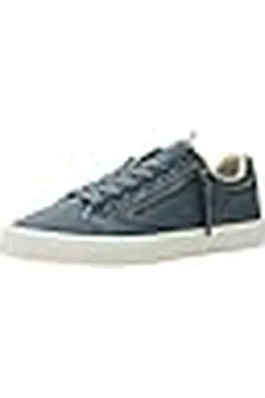 ESPRIT Modischer Damen Lace-up, Zapatillas Mujer, 420/Grey Blue, 37 EU