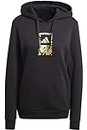 adidas Mujer Tech Metallic Graphic Hoodie, , M