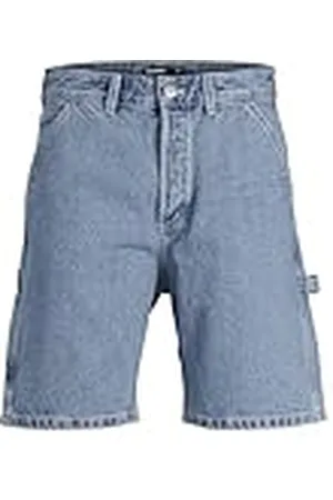 JACK & JONES Jjitony Jjcarpenter-Pantalones Cortos SBD 491 Sn, Azul Denim, S para Hombre