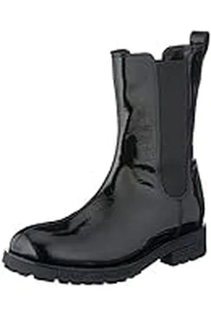 Moschino Colección Otoño Invierno 2021, Botas Cortas al Tobillo Mujer, Black, 39 EU