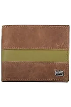 TOTTO Cartera de Cuero Hombre Estampados - Cartera Cuero Hombre - Mufrid