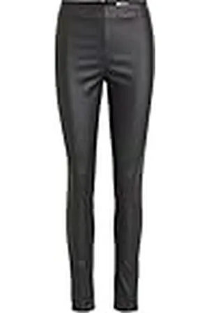 VILA Clothes Vicommit Coated Plain Legging-Noos, Leggings Mujer, , W29 (Talla del Fabricante: Medium)