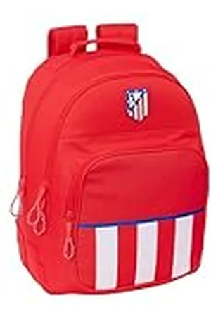 Safta ATLÉTICO DE MADRID - Mochila Escolar Infantil, Ideal para Niños de Diferentes Edades, Cómoda y Versátil, Calidad y Resistencia, 32x15x42 cm, Color