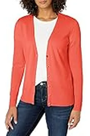 Amazon Jersey Ligero con Cuello de Pico (Disponible en Tallas Grandes) Mujer, , S