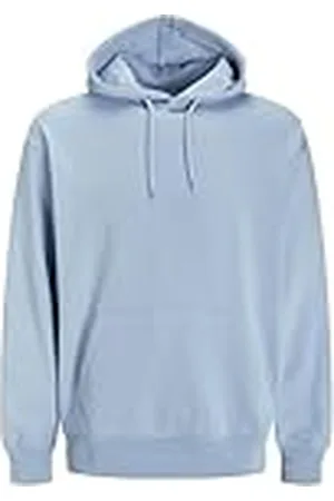 JACK & JONES JACK&JONES Jjecharge Sudadera con Capucha Noos, Color Azul, L para Hombre