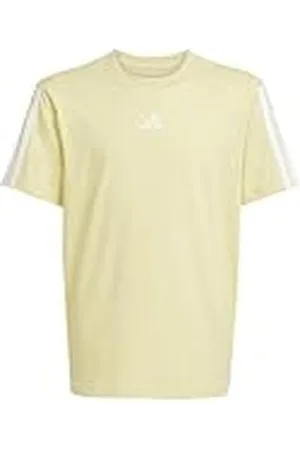 adidas Unisex niños Essentials 3 Stripes T-Shirt, , 9-10 Years