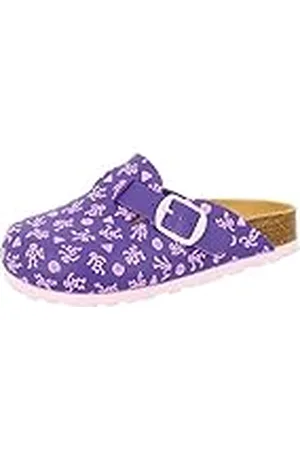 LICO Bioline Clog Kids, Zuecos Unisex niños, Lila/Rosa, 32 EU