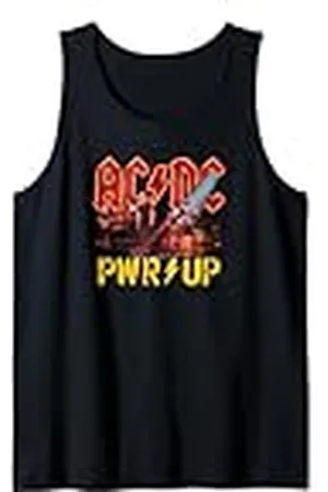 AC/DC Rock Music Band PWRUP Stage Lights Camiseta sin Mangas