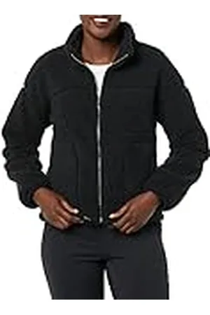 Amazon Chaqueta de Forro Polar, Sherpa y Cremallera Completa Mujer, , XXL