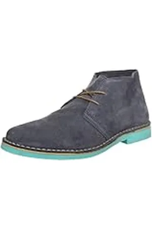 SELECTED Sel Leon - Zapatos con Cordones de Cuero Hombre, Color Gris, Talla 40