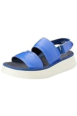 Fly London Craw467fly, Sandalia Mujer, Blue, 36 EU