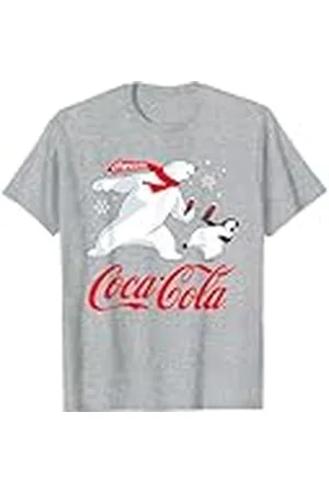 Coca-Cola Coca Cola Oso Polar & Pingüino Navidad Camiseta