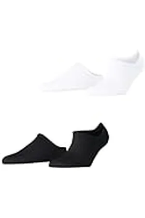 ESPRIT Fine Rhomb Multipack W Sn algodón lisos 2 pares, Calcetines cortos Mujer, , 39-42
