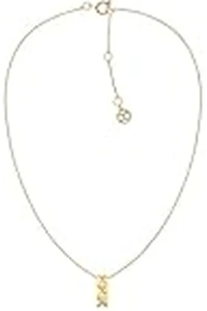 Tommy Hilfiger Jewelry Collar con Colgante para Mujer en Amarillo - 2780913