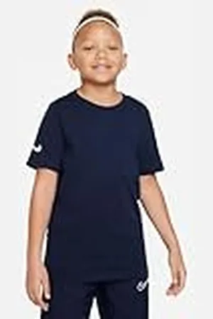 Nike Park20, Camiseta De Manga Corta, Obsidiana/Blanco, L, Unisex-Hijo