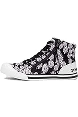 Rocket Dog Jazzin Hi, Zapatillas Mujer, Black, 36 EU