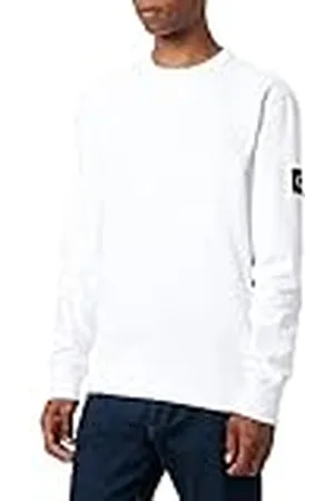 Calvin Klein Jeans Badge Crew Neck J30J323426 Sudaderas, , XS para Hombre