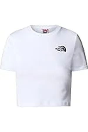 The North Face NF0A55AOFN4 W S/S Essential Cropped Slim tee T-Shirt Mujer Tamaño S