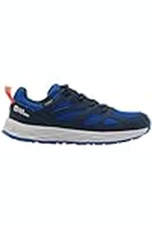 Jack Wolfskin Woodland 2 Texapore Low K, Zapatos para Senderismo Unisex niños, Night Blue, 29 EU