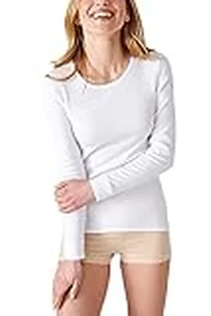 Damart Camiseta de Cuello Redondo, canalé Polar Thermolactyl, Calor Intense 4, Manga Larga Ropa Interior, , 46 (Talla del Fabricante: Large) para Mujer
