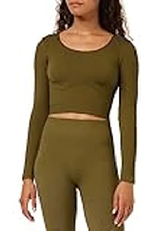 Sloggi Mujer Ever Infused Cbd Crop Top Ls, Martini Olive, M