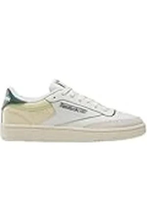 Reebok CLUB C 85, Zapatillas de Deporte, Mujer, CHALK/VINTAGECHALK/ESCAPEGREEN, 41 EU