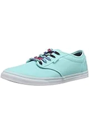 Vans W Atwood Low Vu4iate - Zapatillas de Lona para Mujer, Color Azul, Talla 42.5