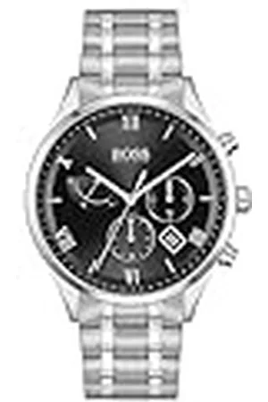 HUGO BOSS Reloj Cronógrafo de Cuarzo para Hombre Colección Gallant con Correa de Acero Inoxidable Plateada - 1513891