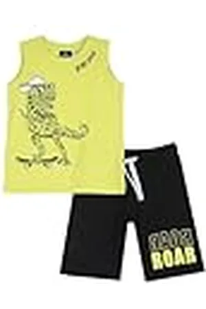 chicco Conjunto Niño con Camiseta sin Mangas y Pantalones Cortos en Tejido Suave, Designed in Italy, Ropa Bebé 0-24