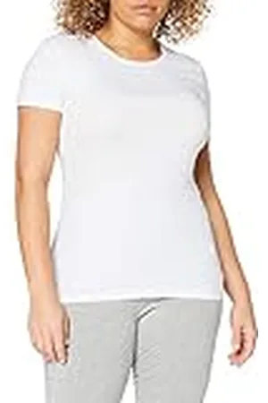 Emporio Armani T-shirt Camiseta Crew Neck Mujer, Blanco(White), XS