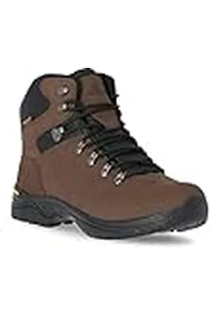 Trespass Lochlyn, Botas de Senderismo Hombre, Marrón (Dark Brown Dark Brown), 40 EU