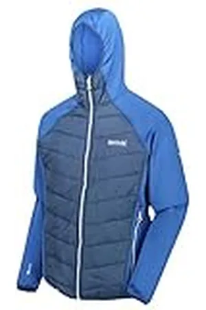 Regatta Andreson IV - Chaqueta Acolchada Híbrida con Capucha, Tejido Ligero Y Elástico Repelente Al Agua Y con Aislamiento Baffled/Quilted Jackets, Hombre, , M