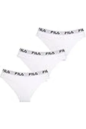 Fila Women Fi/2/Scx3 Ropa Interior, WH, S (Pack de 3) para Mujer